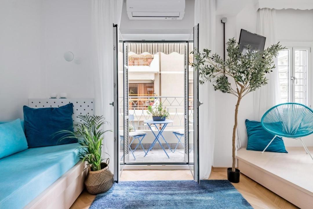 Blue City Center Boutique Apartment Tessalónica Exterior foto